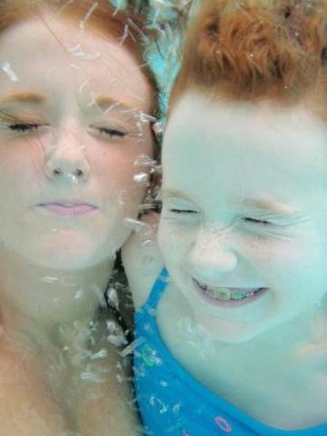 My little sister was born.