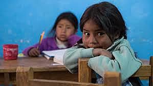 Nivel de desempeño en Matemática según pertenencia a hogar indígena (%).