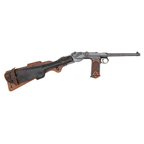 Invention of First Semi-Automatic Handgun