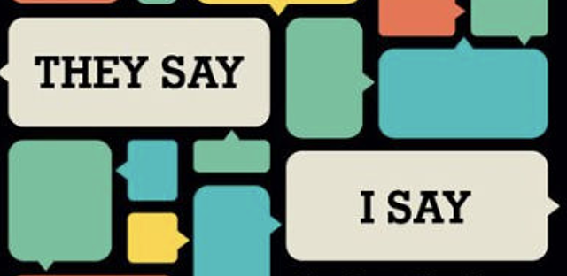 They say I say assignment