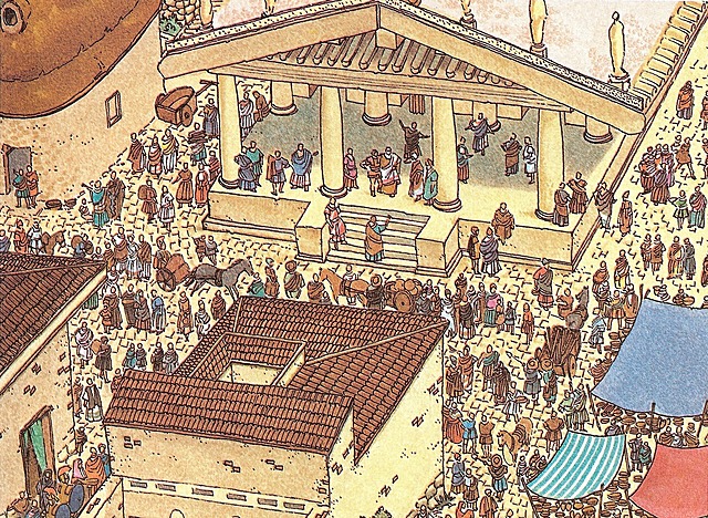 Los romanos derrocan a la monarquía etrusca.