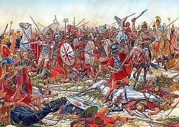 Roma destruye Cartago.