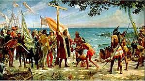 Los conquistadores Españoles.