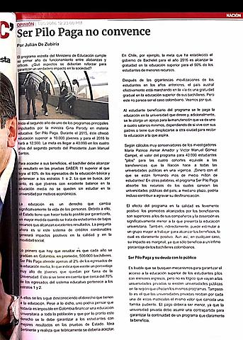 Ser Pilo Paga no convence