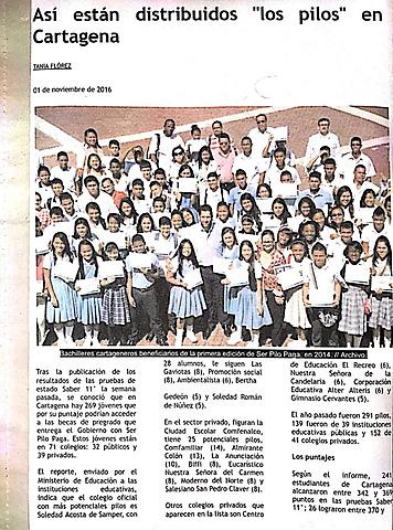 Así están distribuidos "los pilos" en Cartagena