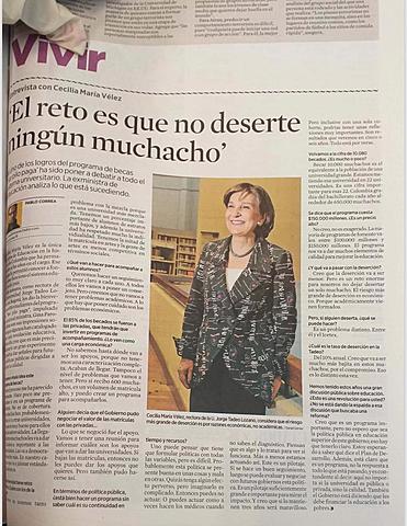 El reto es que no deserte ningún muchacho