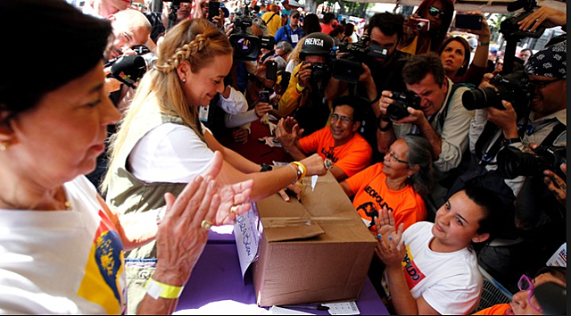 Venezuela calls a Referendum