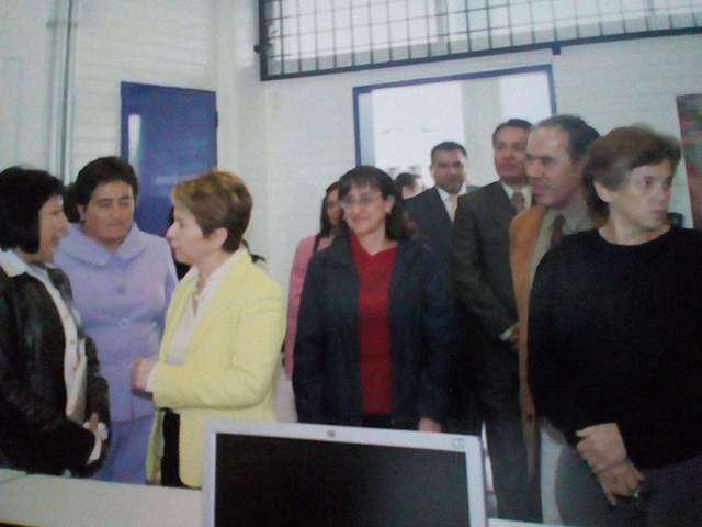 Dra. María Eugenia Herrera Lima  y el Secretario General Mtro. Agustín Sánchez