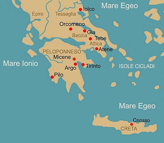 Un popolo Indoeuropeo si insedia nell' isola di Creta