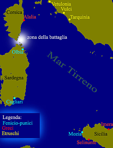 La battaglia di Alalia