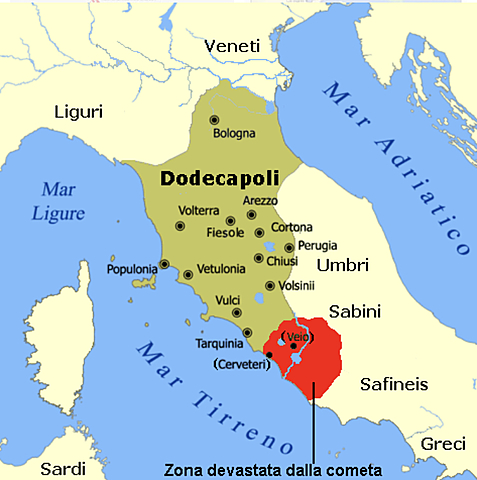 IL DECLINO DEGLI ETRUSCHI