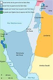 GUERRA ENTRE ISRAEL Y EGIPTO Y SIRIA