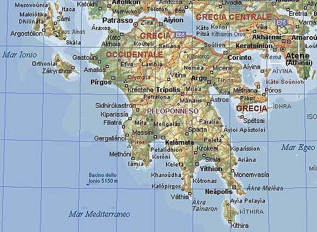 Gli Achei nel Peloponneso