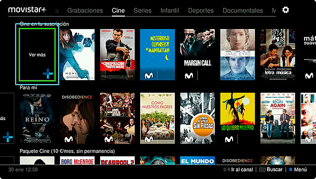 Servicios de contenidos televisivos