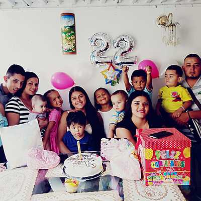 Timeline:  my family parra