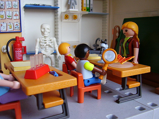 La secundaria, no estoy seguro...