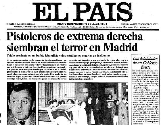 Asesinato de los abogados de Atocha