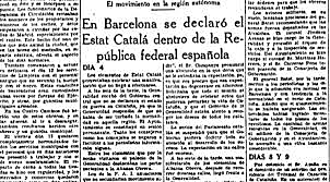 Proclamación del Estado Catalán de 1934