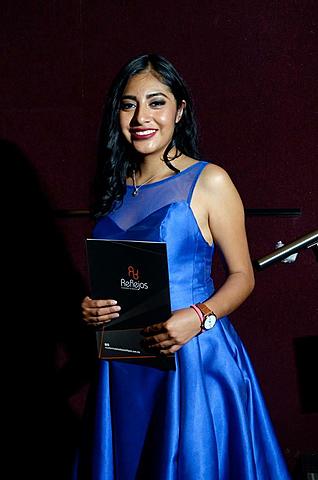 Graduación de la carrera de estilismo.