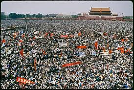 Tiananmen Square Massacre Takes Place