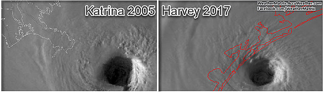 Hurricane Katrina and Hurricane Harvey