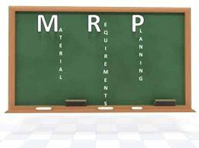 La técnica MRP (Material Requirements Planning) 1970