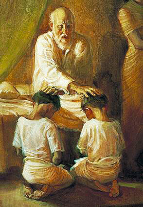 jose,también recibió una bendición de su padre poco antes de que muriera