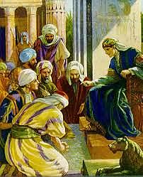 Jacob manda a los 10 hermanos mayores a Egipto porque se les ha estado acabando el alimento a ellos allá en el país de Canaán. José reconoce a sus hermanos, pero ellos no lo reconocen a él.