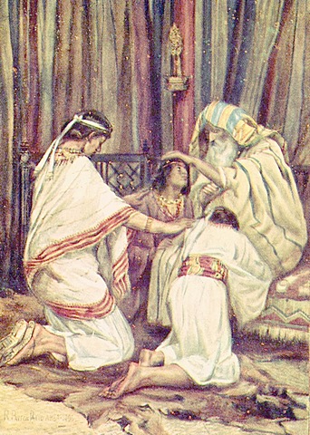 Nacimiento de Efraín y Manasés