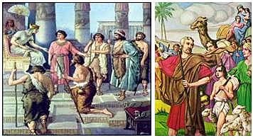 Los hijos de Jacob en Egipto