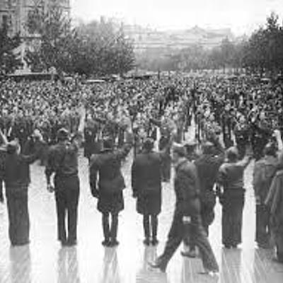 Timeline: Guerra fría , Franquismo y Transición