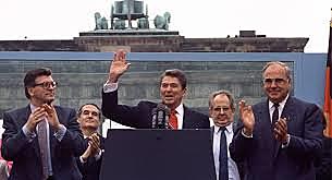 Reagan Visits The Wall