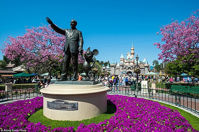 Opened Disneyland in Claifornia