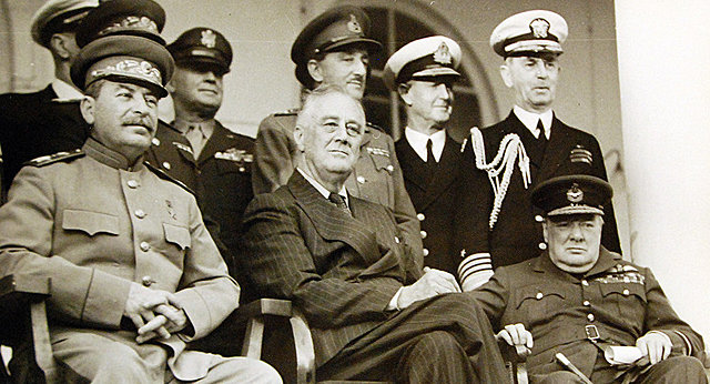 conferencia y desembarco