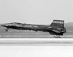North American X-15 launched