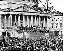 Lincoln inaugurated and more seceded states