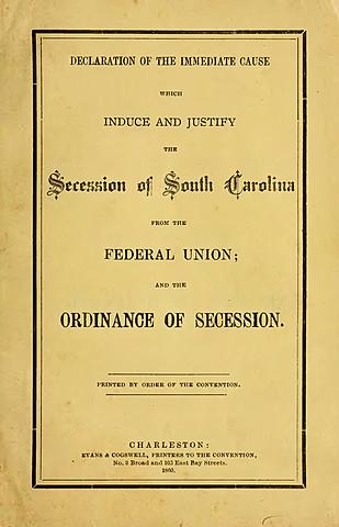 South Carolina's Declaration