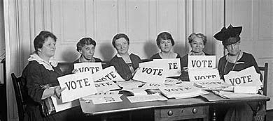 The right of women over the age of 30 to vote; United Kingdom (Europe and the world)