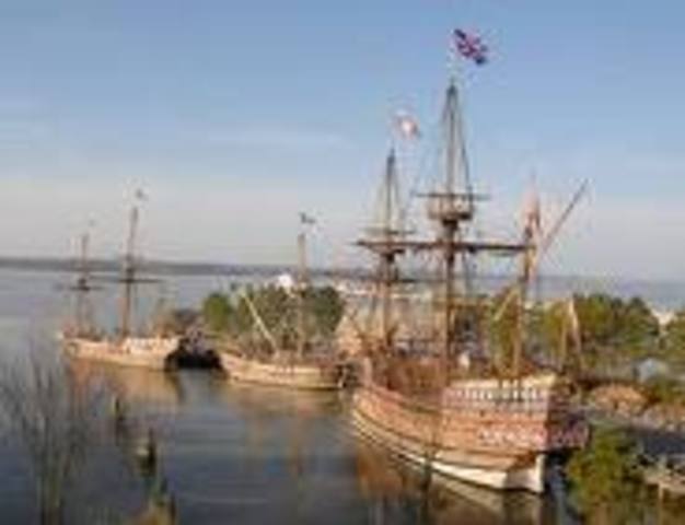 Jamestown settled