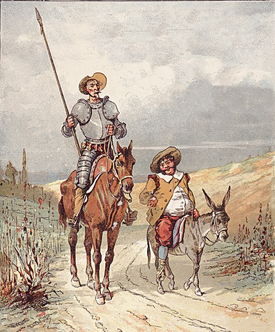 La segunda salida de don Quijote