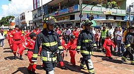 Timeline: Labor de rescate de Bomberos en el eje cafetero.