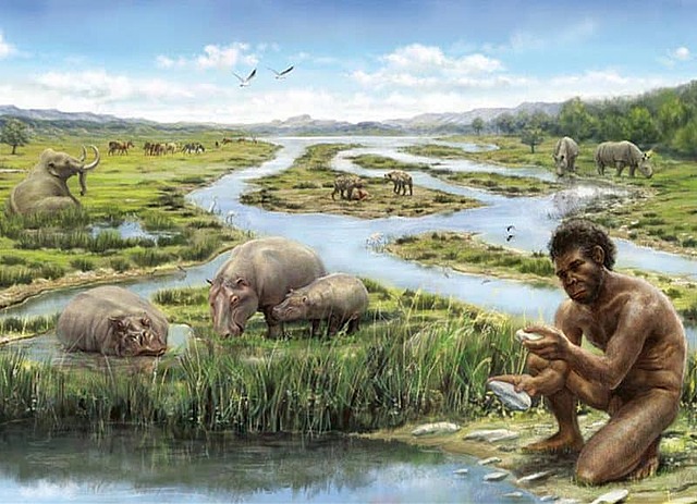 Epoca del pleistoceno (era cuaternaria) / Isabella Saldarriaga 8c