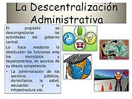 Programa de descentralizador administrativa
