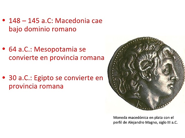 MACEDONIA SE CONVIERTE EN PROVINCIA CE ROMA