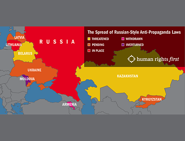 THE SPREAD OF HUMAN RIGHTS