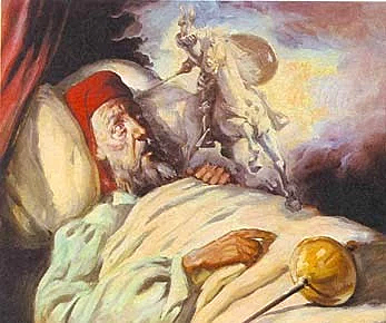 Don Quijote enfermo
