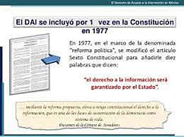 PROMULGACIÓN A LAS REFORMAS 6° CONSTITUCIONAL