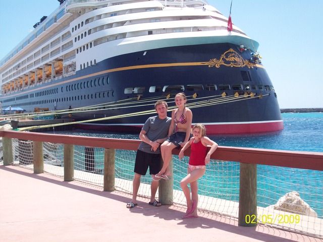 The second time I went to the Bahamas