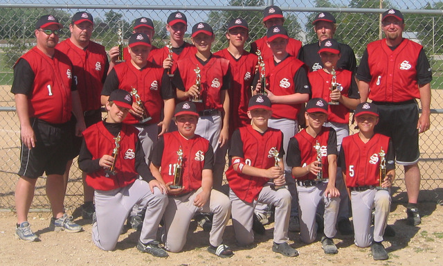 My dads baseball team