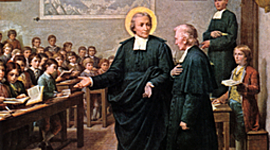 Timeline: San Juan Bautista de la Salle: maestro y pedagogo